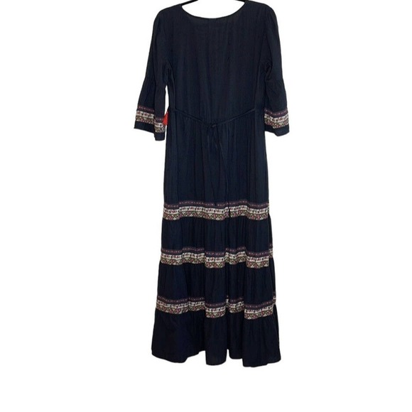 JETS AUSTRALIA BY JESSIKA ALLEN SENSORY  BOHEMIAN MAXI DRESS SIZE US 8‎ - Picture 3 of 10